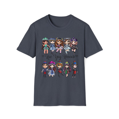 Hmong Anime Chibi Character T-Shirt — Kuv Yog Hmoob