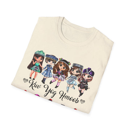 Hmong Anime Chibi Character T-Shirt — Kuv Yog Hmoob