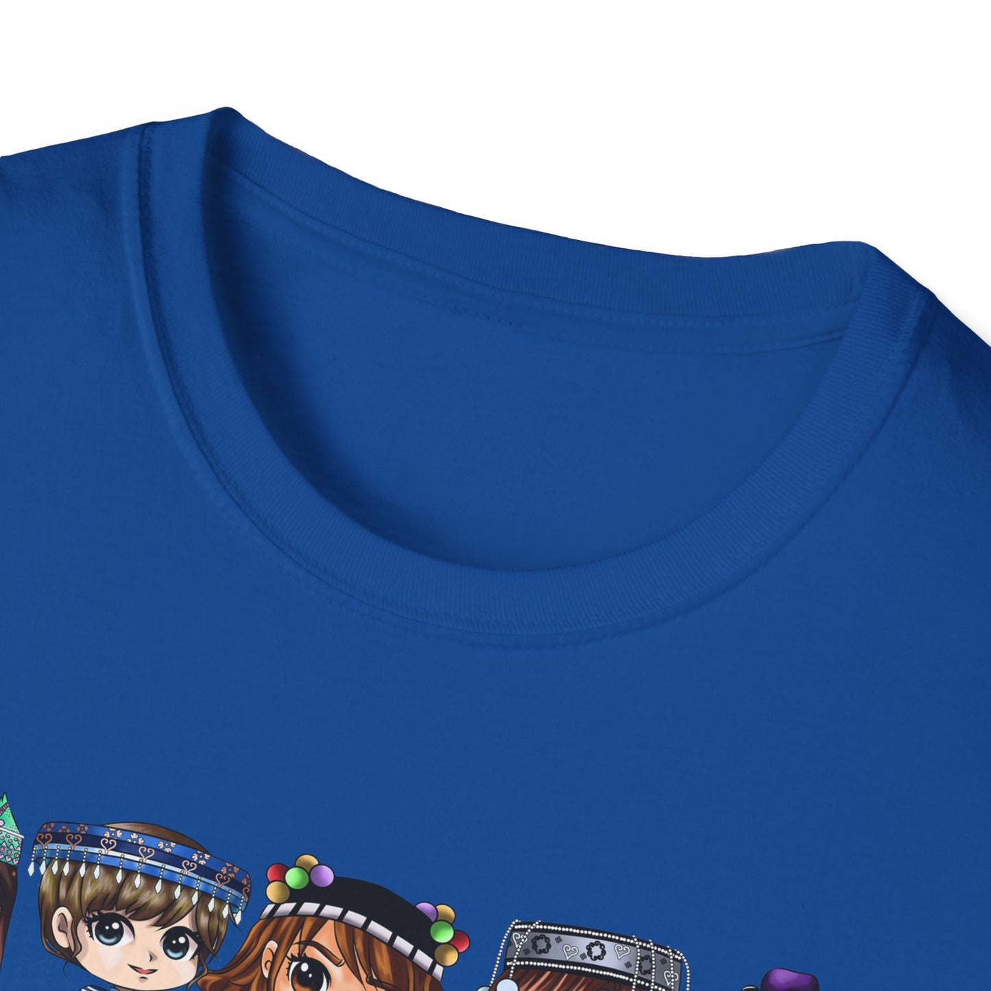 Hmong Anime Chibi Character T-Shirt — Kuv Yog Hmoob