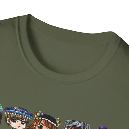 Hmong Anime Chibi Character T-Shirt — Kuv Yog Hmoob