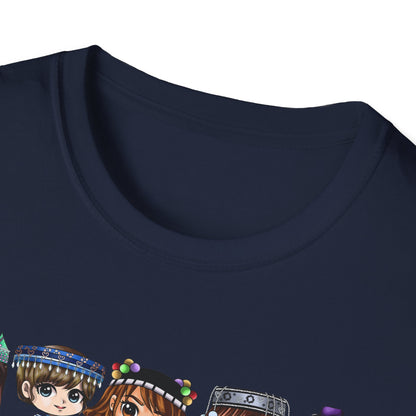 Hmong Anime Chibi Character T-Shirt — Kuv Yog Hmoob
