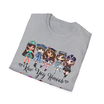 Hmong Anime Chibi Character T-Shirt — Kuv Yog Hmoob